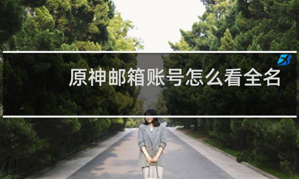 原神邮箱账号怎么看全名