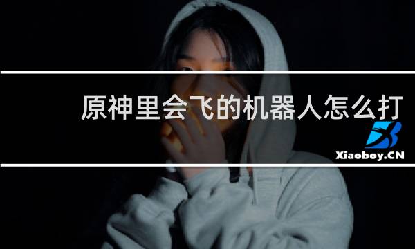 原神里会飞的机器人怎么打