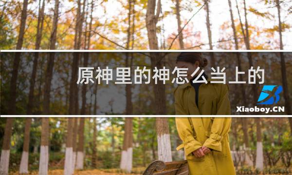 原神里的神怎么当上的