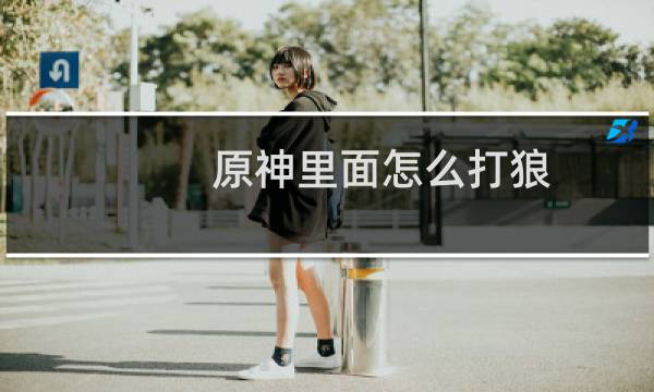 原神里面怎么打狼