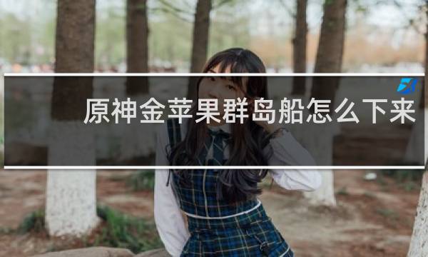 原神金苹果群岛船怎么下来