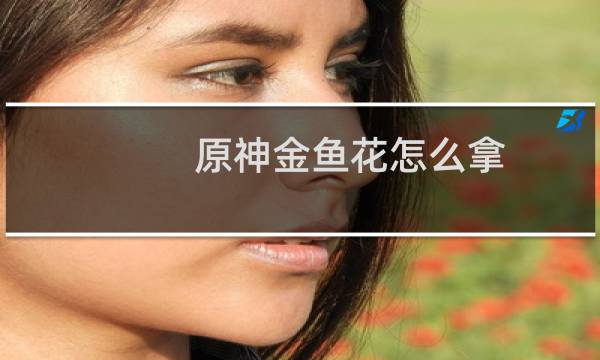 原神金鱼花怎么拿