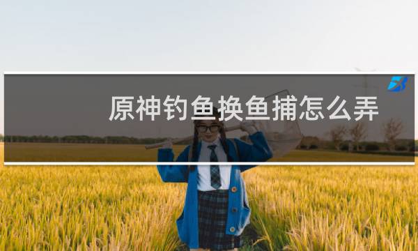 原神钓鱼换鱼捕怎么弄