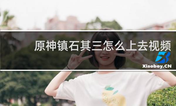 原神镇石其三怎么上去视频