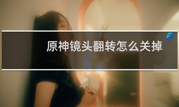 原神镜头翻转怎么关掉