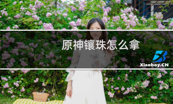 原神镶珠怎么拿