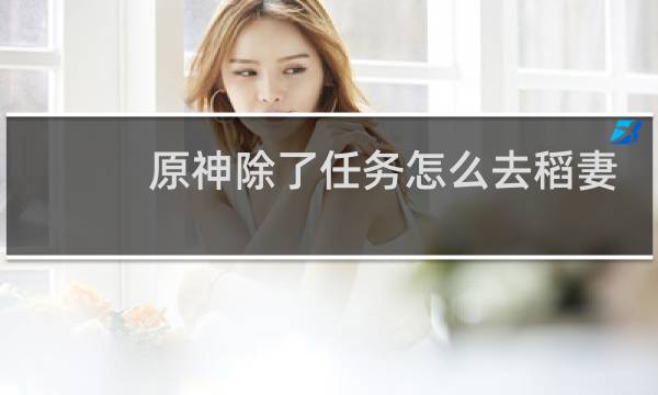 原神除了任务怎么去稻妻