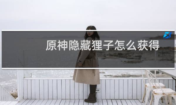 原神隐藏狸子怎么获得
