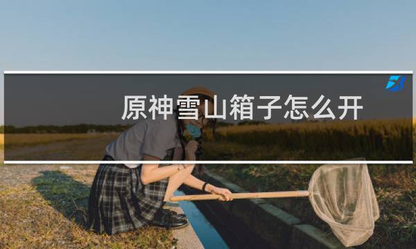 原神雪山箱子怎么开