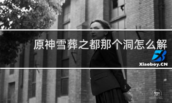 原神雪葬之都那个洞怎么解