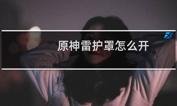 原神雷护罩怎么开