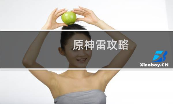 原神雷攻略