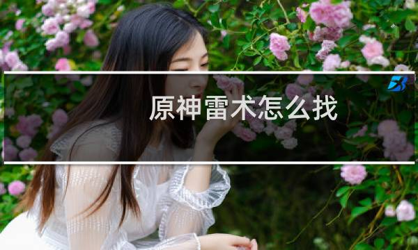 原神雷术怎么找