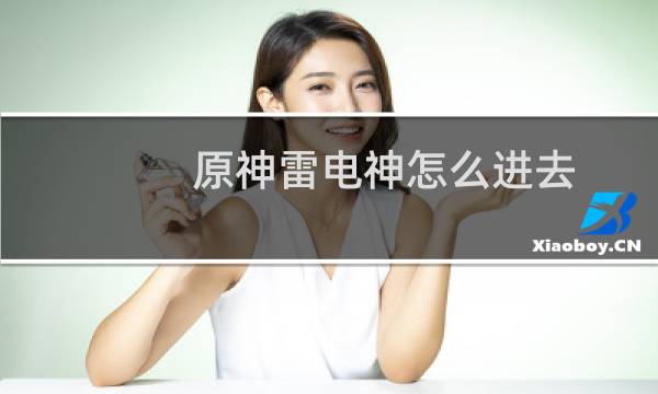原神雷电神怎么进去