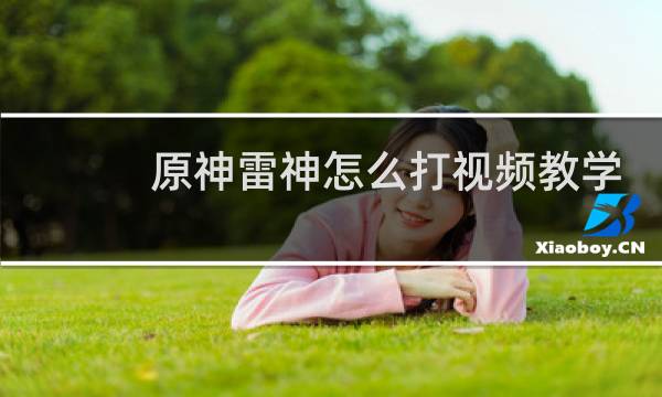 原神雷神怎么打视频教学