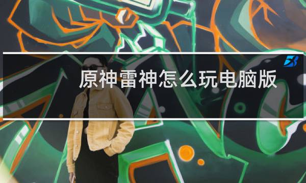 原神雷神怎么玩电脑版
