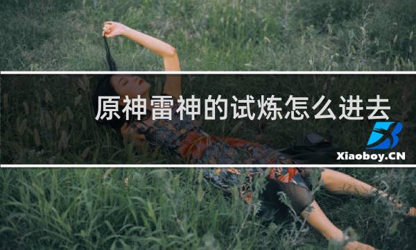 原神雷神的试炼怎么进去