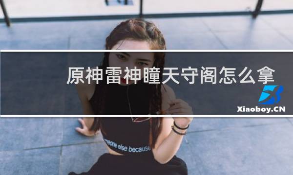 原神雷神瞳天守阁怎么拿