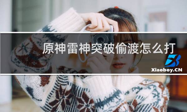 原神雷神突破偷渡怎么打