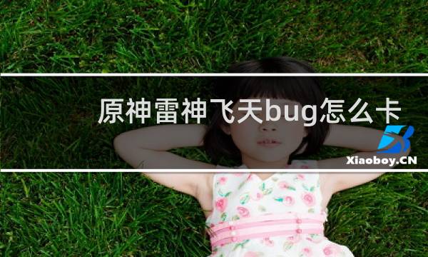 原神雷神飞天bug怎么卡