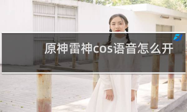 原神雷神cos语音怎么开