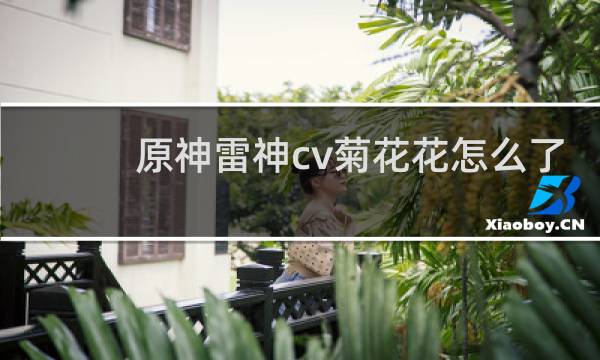 原神雷神cv菊花花怎么了