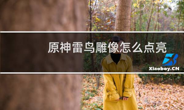 原神雷鸟雕像怎么点亮