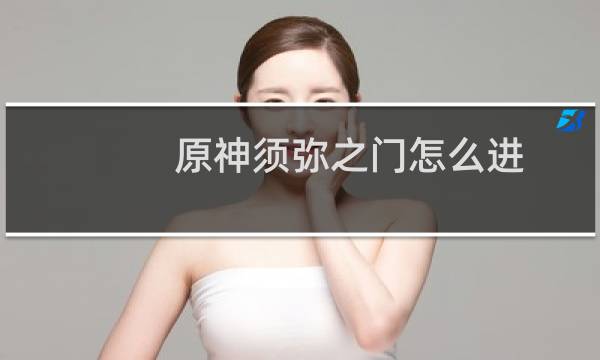 原神须弥之门怎么进