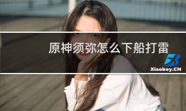 原神须弥怎么下船打雷