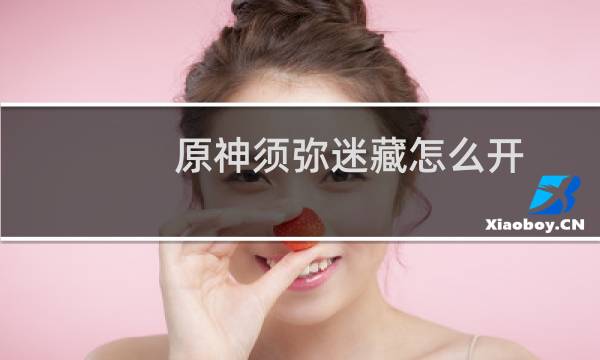原神须弥迷藏怎么开