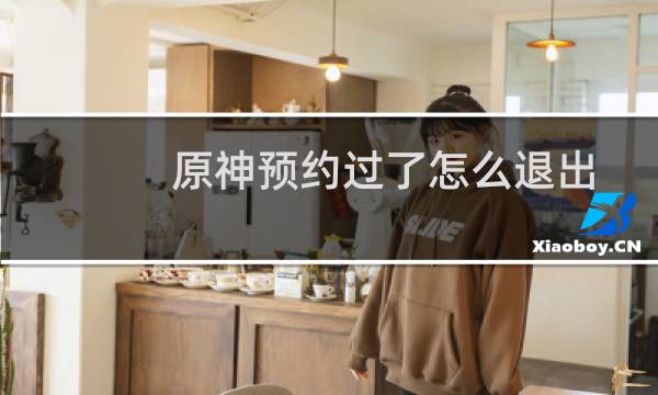 原神预约过了怎么退出