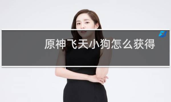 原神飞天小狗怎么获得