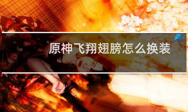 原神飞翔翅膀怎么换装