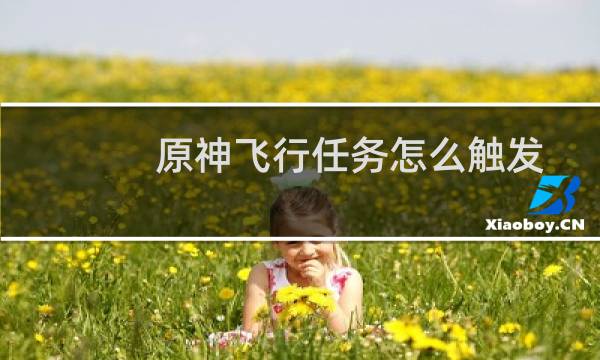 原神飞行任务怎么触发