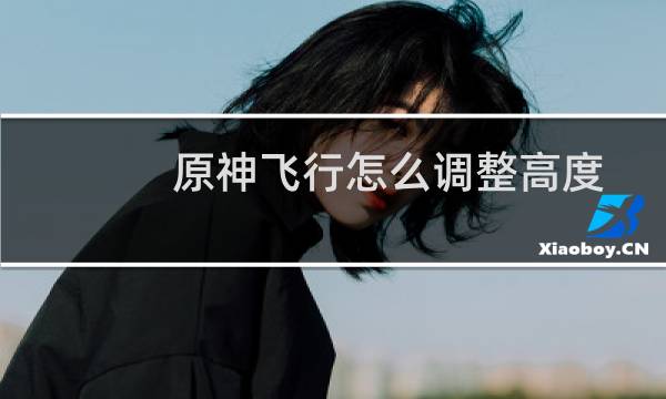 原神飞行怎么调整高度