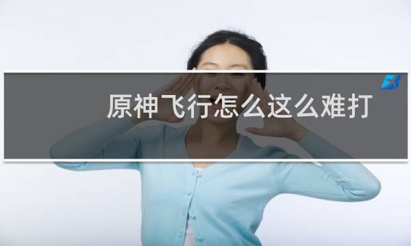 原神飞行怎么这么难打
