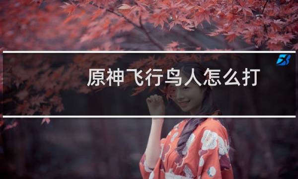 原神飞行鸟人怎么打