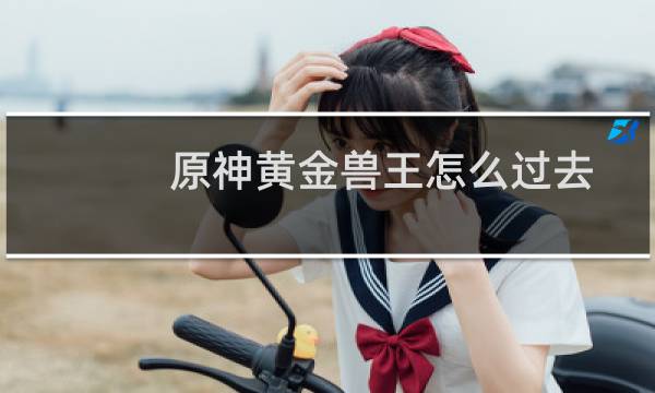 原神黄金兽王怎么过去