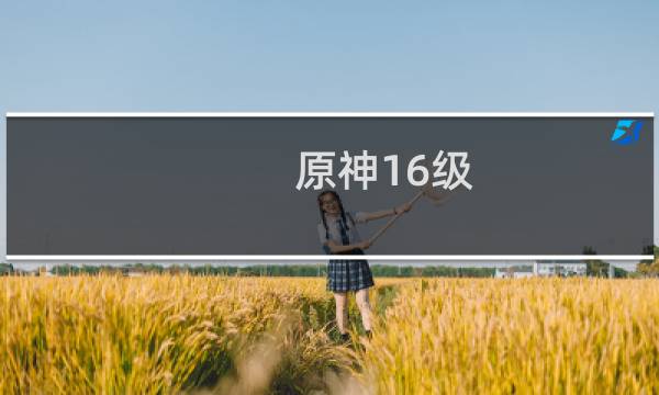 原神16级 怎么组队