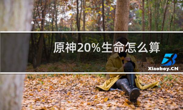 原神20%生命怎么算