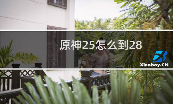 原神25怎么到28