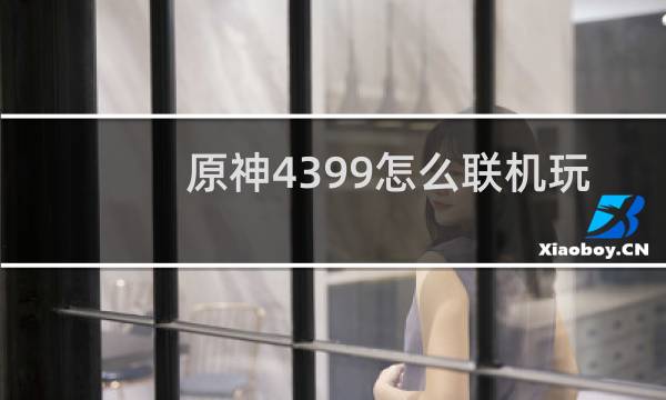 原神4399怎么联机玩
