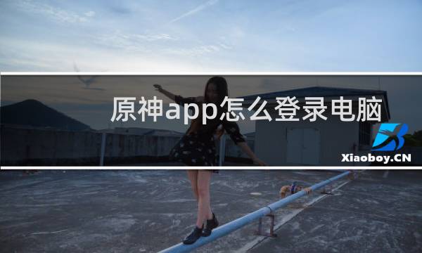 原神app怎么登录电脑