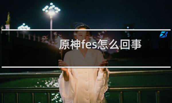 原神fes怎么回事