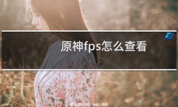 原神fps怎么查看