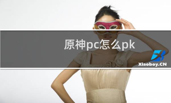 原神pc怎么pk