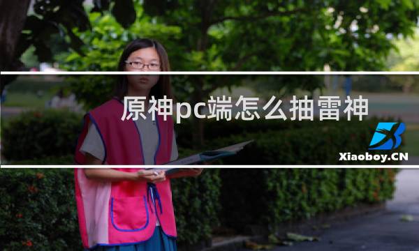 原神pc端怎么抽雷神