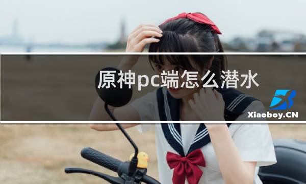 原神pc端怎么潜水