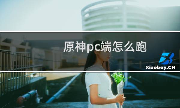 原神pc端怎么跑