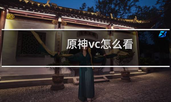 原神vc怎么看